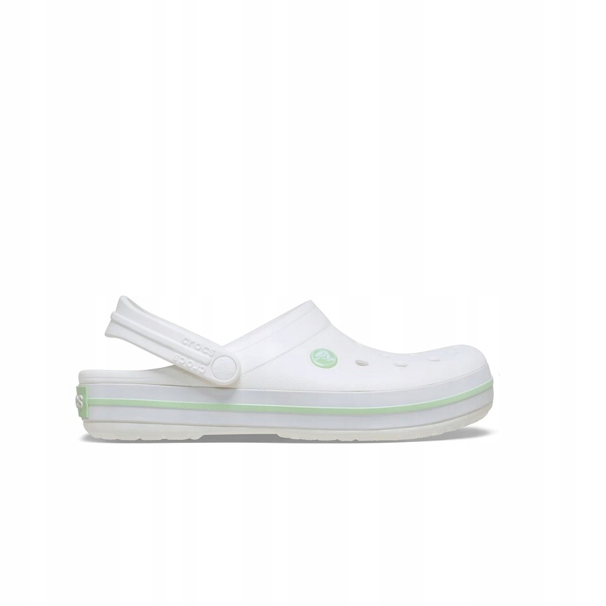 Crocs Nazouváky Crocband White Serene Green M4/W6 36-37