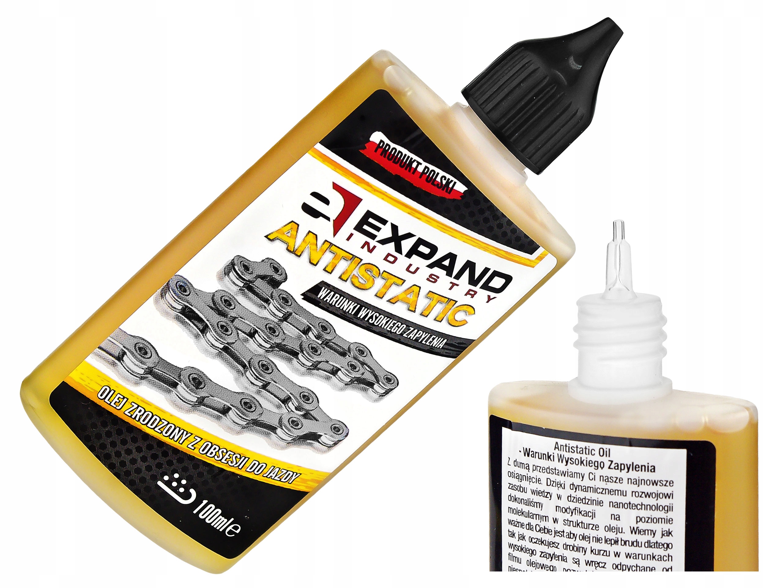 

Expand Antistatic Olej Łańcuch Dry Suche Warunki