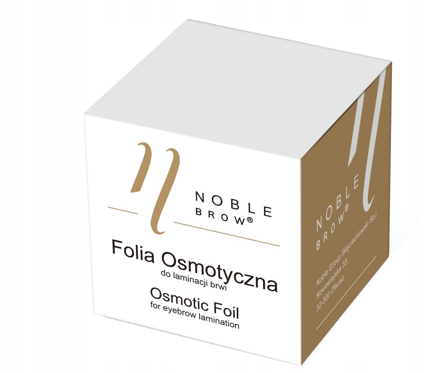 NOBLE LASHES FOLIA OSMOTYCZNA DO LAMINACJI BRWI