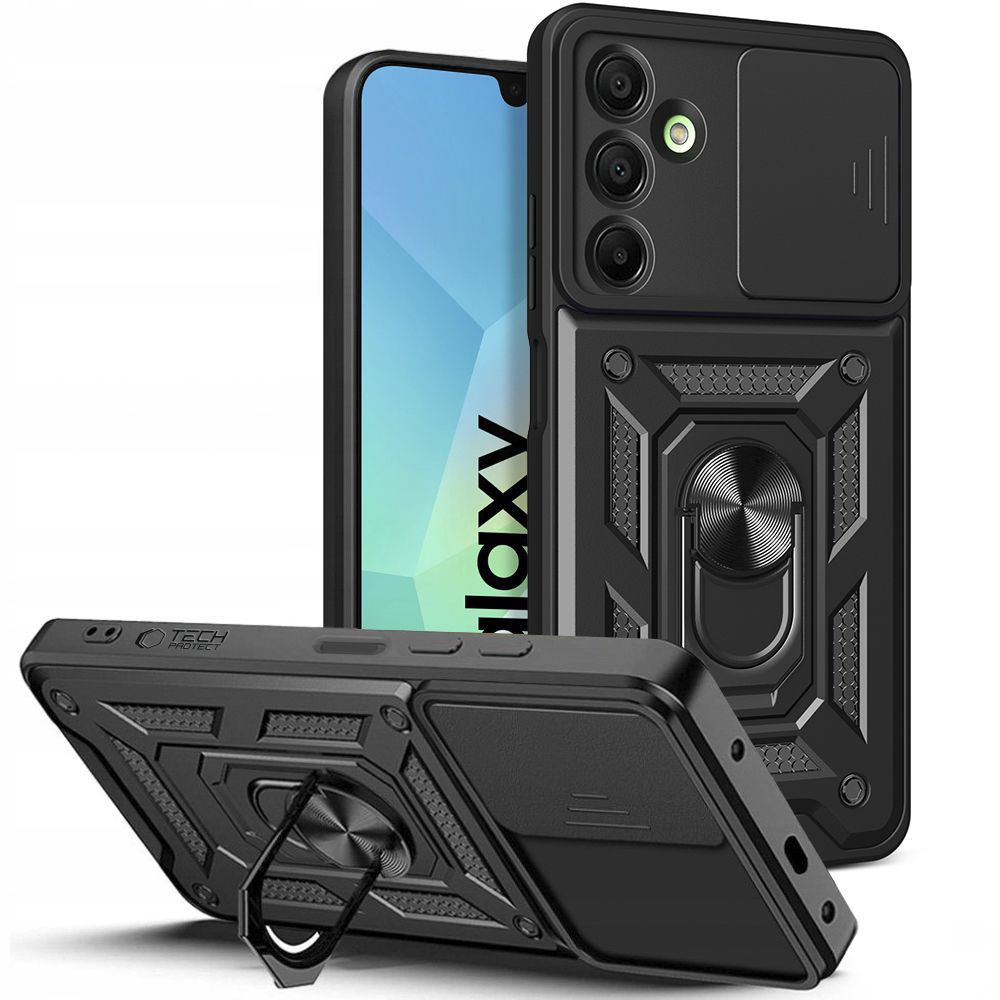 Etui Tech-Protect CamShield Pro na Samsung Galaxy A17 4G 5G czarne
