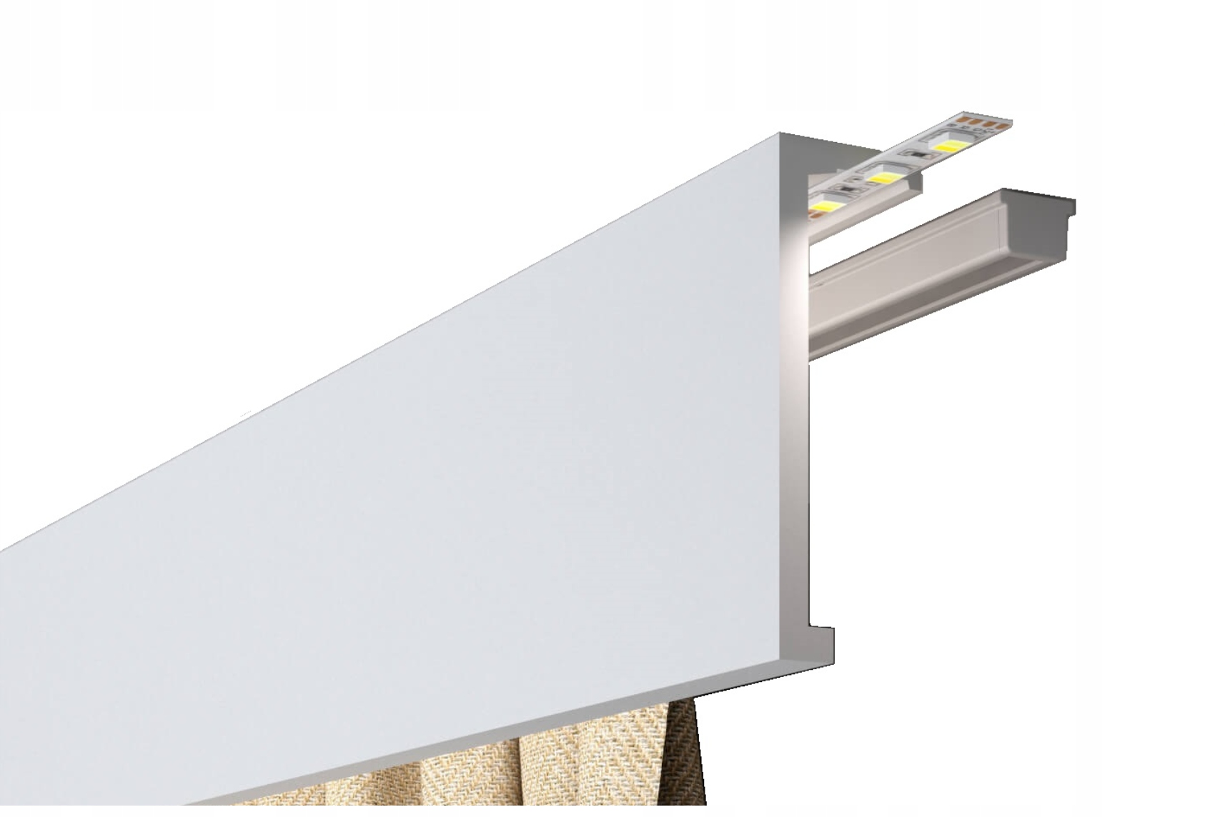 Listwa przysufitowa Mardom Decor QL035 40 x 120mm dł2,4m