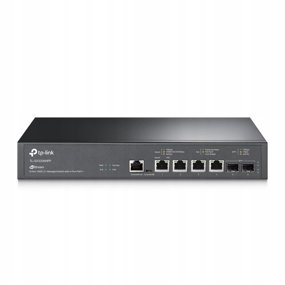 TP-Link SX3206HPP Omada Switch 6x10Gbit (4xPoE++)