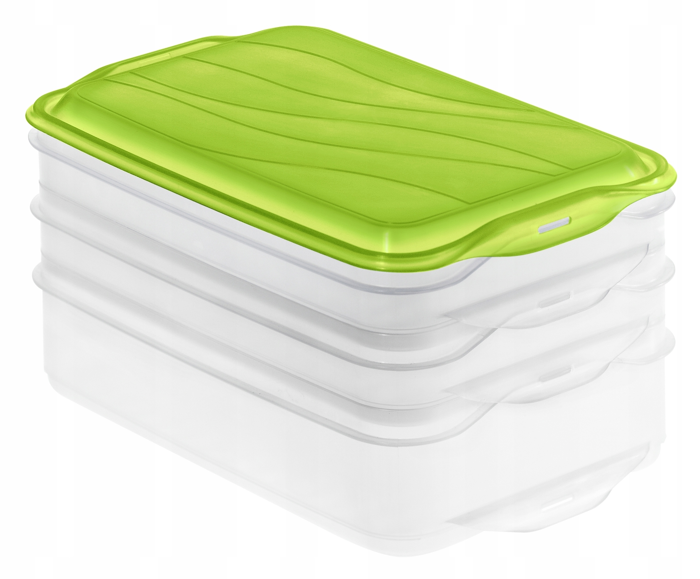 

Rotho Pojemnik 2x0,75+1,35 Żywność Wędlinę Lodówki