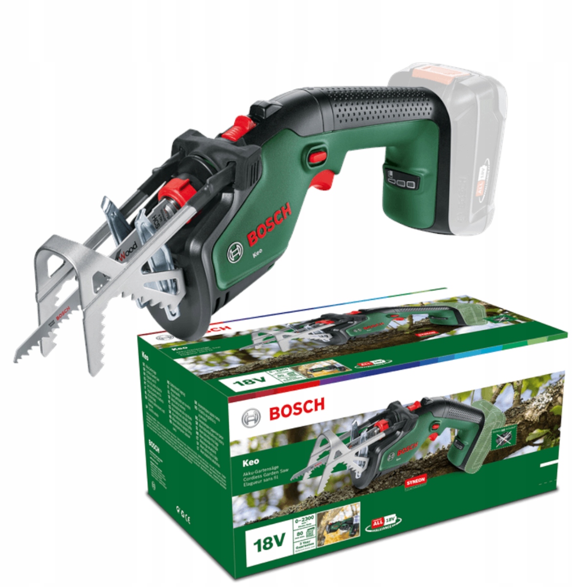 

Akumulatorowa Piła Szablasta Keo 18V Bosch