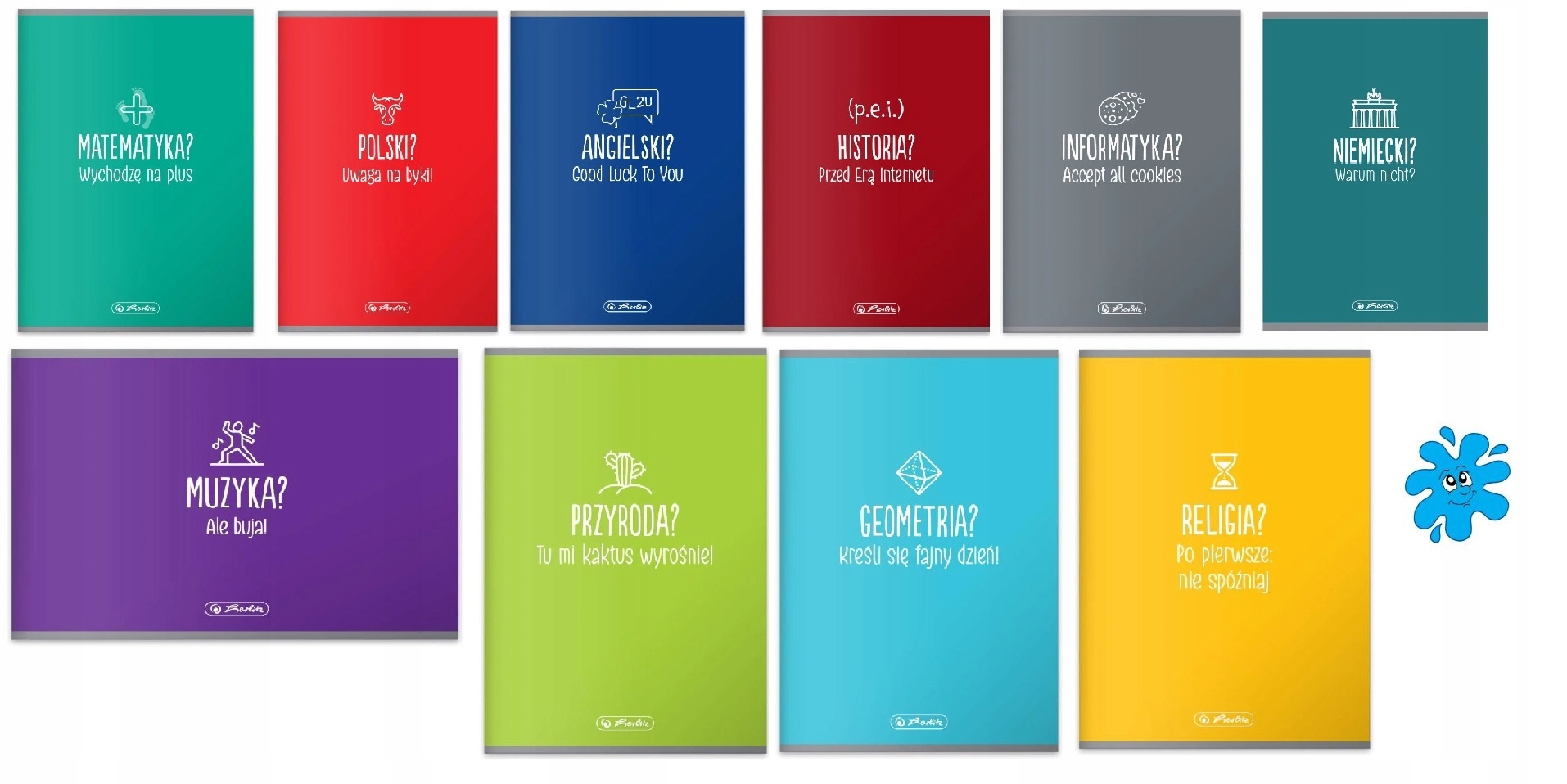 

Herlitz zeszyty tematyczne zestaw Przyroda x 10
