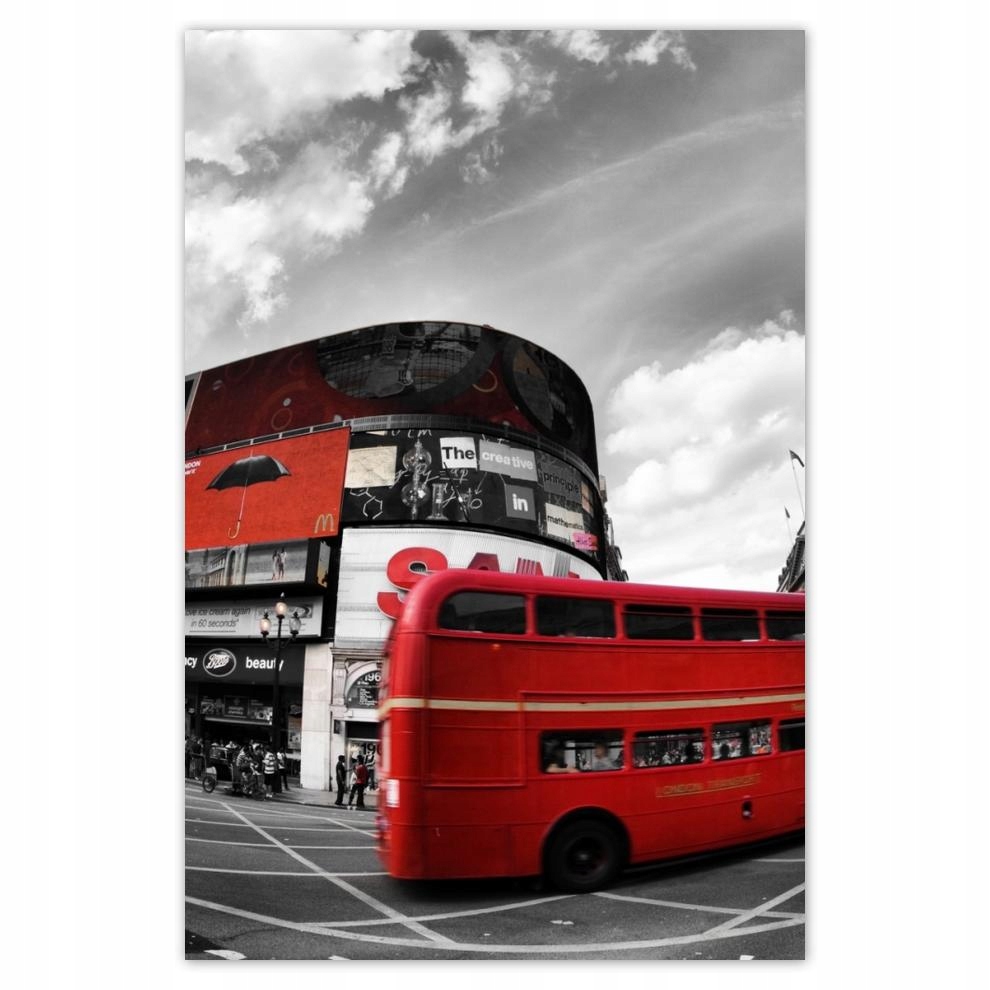 

Plakaty 40x60 Czerwony Londyn