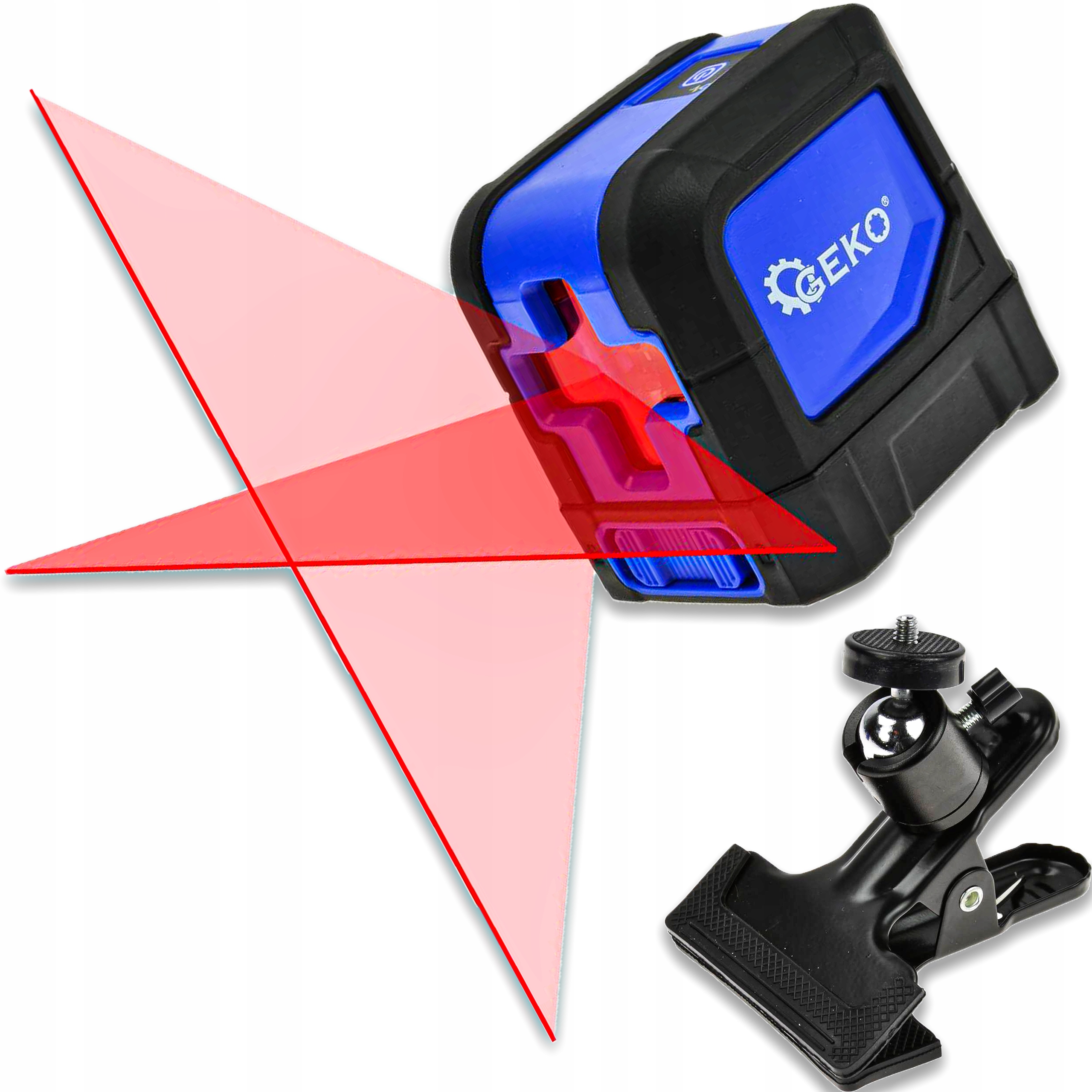 

Geko Laser Krzyżowy Intelligent 1:1 IP54 +-0,3MM
