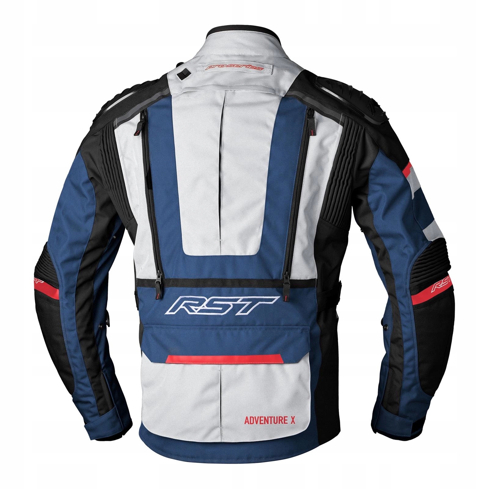 KURTKA MOTOCYKLOWA TEKSTYLNA RST ADVENTURE-X SILVER DARK Rozmiar 46