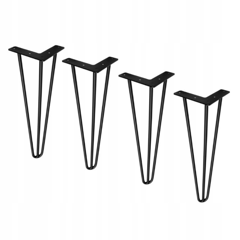 

Nogi Meblowe Hairpin 3 Pręty 406 MM Komplet (4SZT)