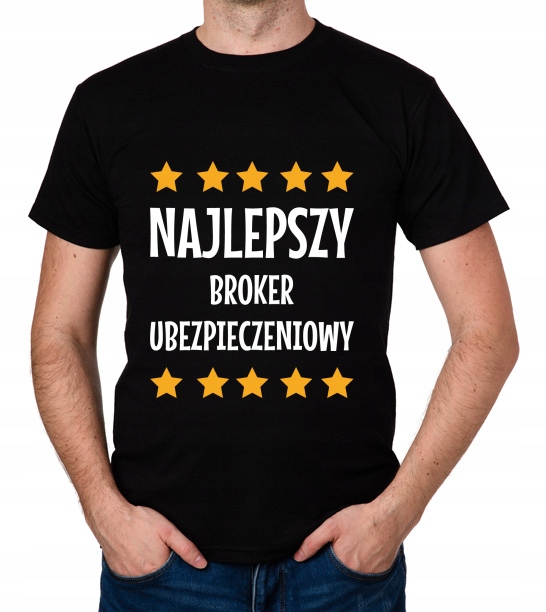 

koszulka Najlepszy Broker Ubezpieczeniowy prezent