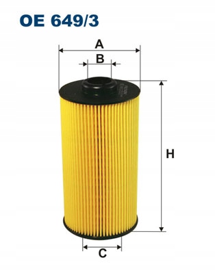 

OE649/3 Filtron Filtr Oleju Bmw