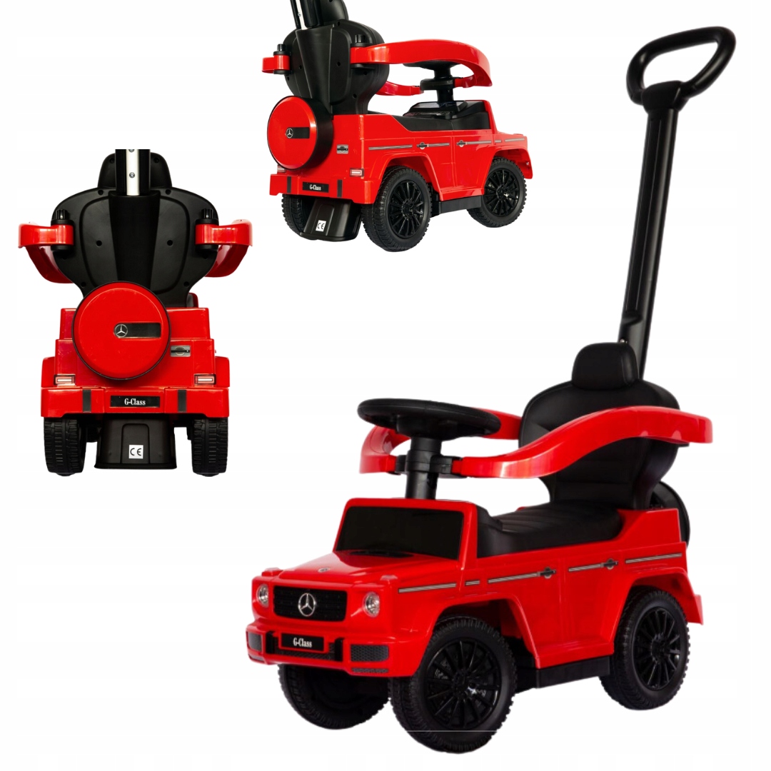 Mercedes Benz G-Class G350d jeździk odpychacz z funkcjami dźwiękowymi i p