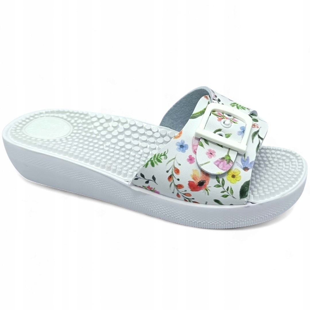 Klapki Damskie Zdrowotne Fakirki Medyczne Regulowane KF-01 Prato 37