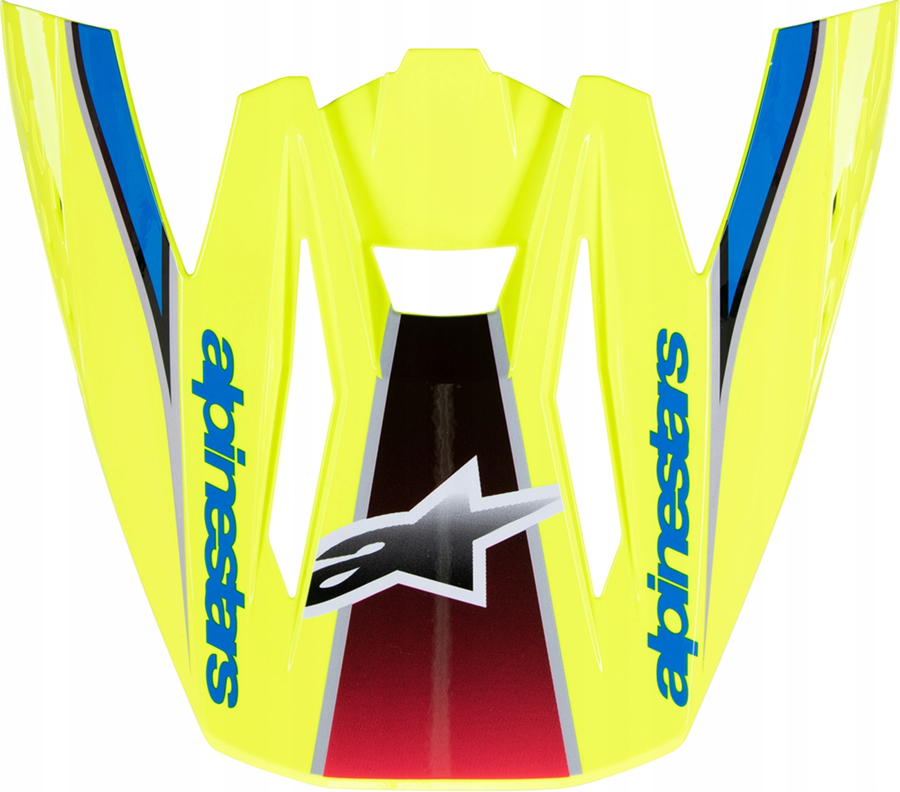 Kryt na prilbu Alpinestars SM5 Sail yellow/blue