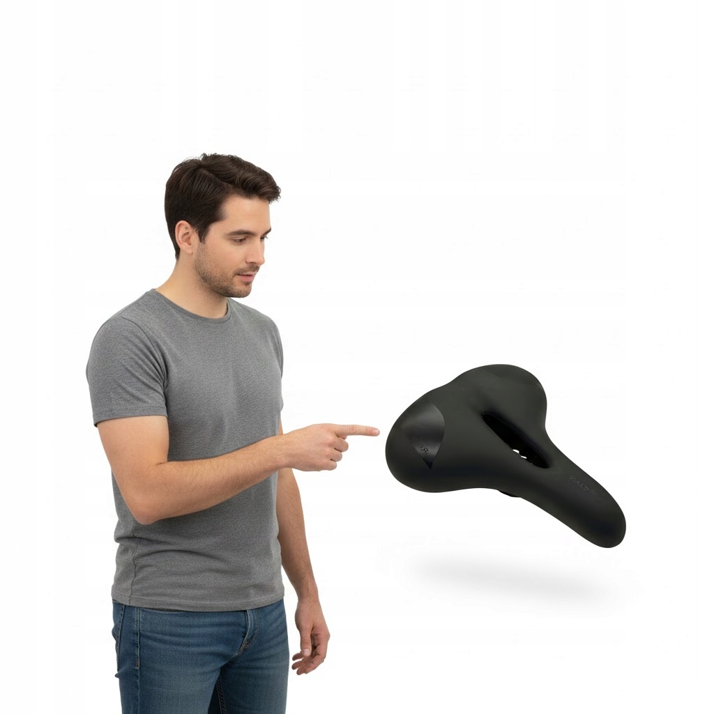 Sedlo Selle Bassano Viale 80 Big City Air Pánské Mtb Městské 399 g