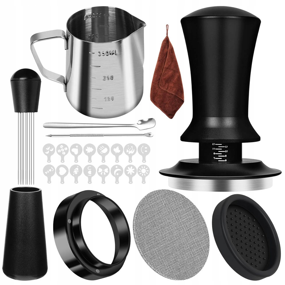 Levně 25 x nástrojů na přípravu kávy s 51 mm tamperovým dárek pro začátečníky