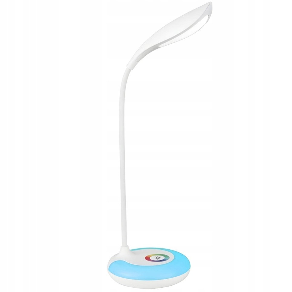 Led stolní lampa bílá do dětského pokoje na stůl na čtení H1848