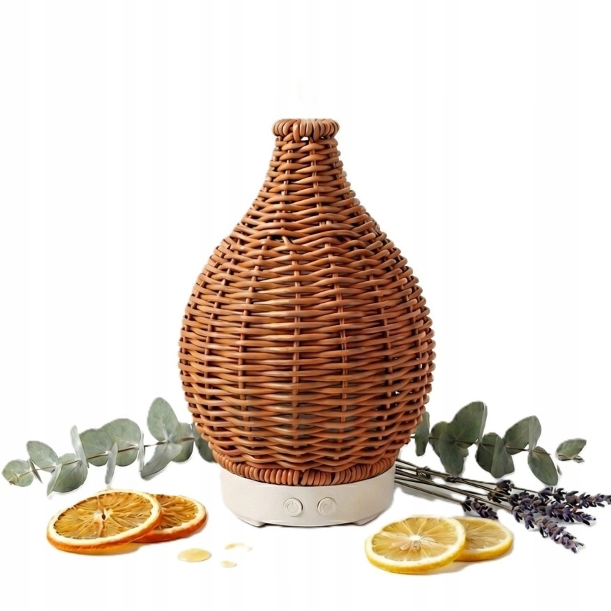 Dyfuzor olejkowy eco brązowy Aroma Folk – naturalny styl, aromaterapia