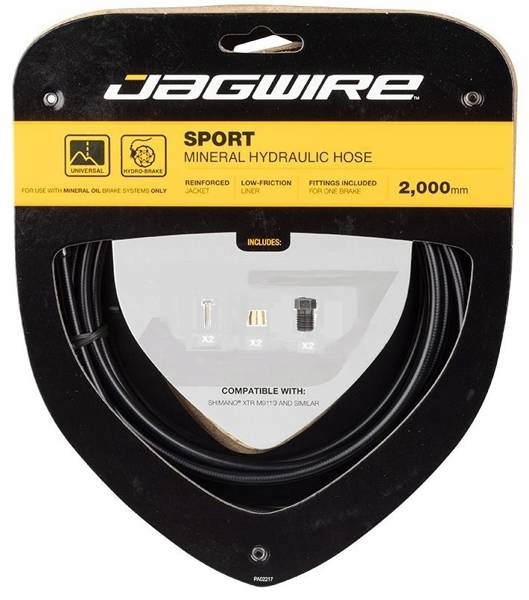 Hydraulická hadice Jagwire Sport černá 2 m