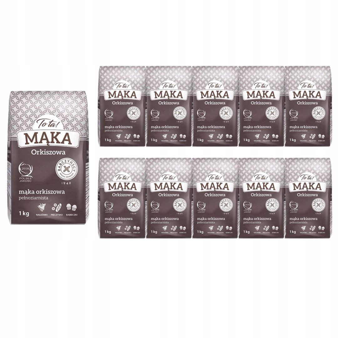 Levně To je ona! Celozrnná pšeničná mouka 1 kg x 10 kusů