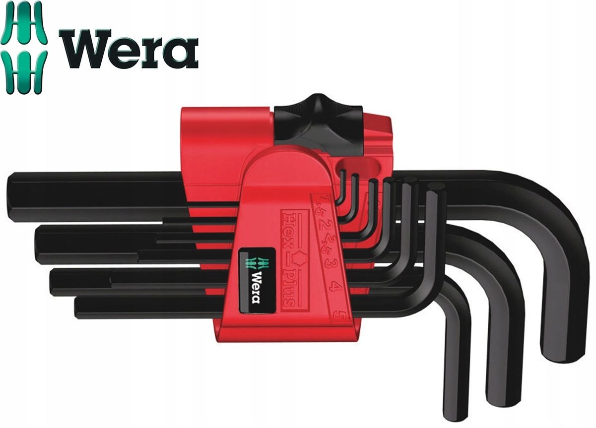 

Wera Hex-Plus 7 imbusy trzpieniowe 950 9el. 021737