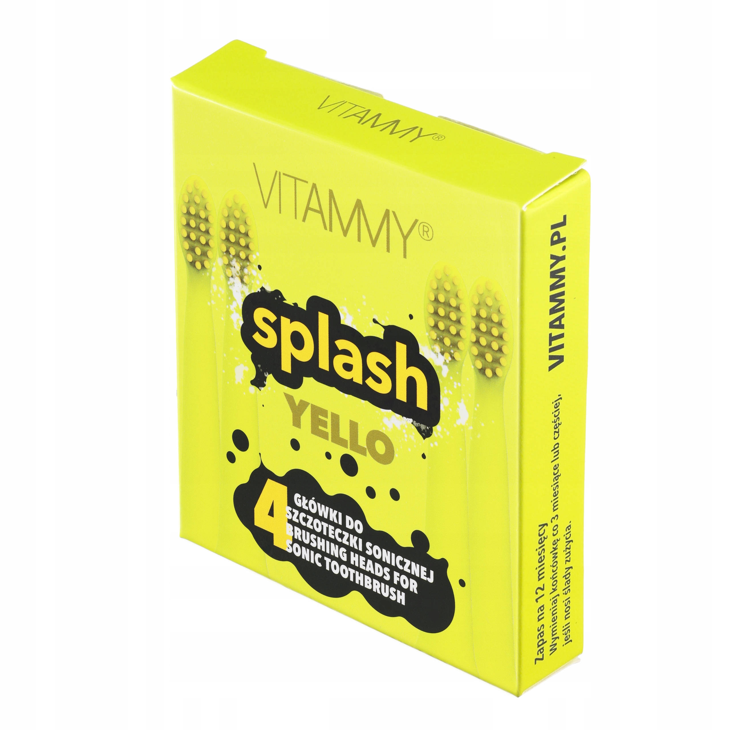 

Końcówki Do Szczoteczki Sonicznej Vitammy Splash 4