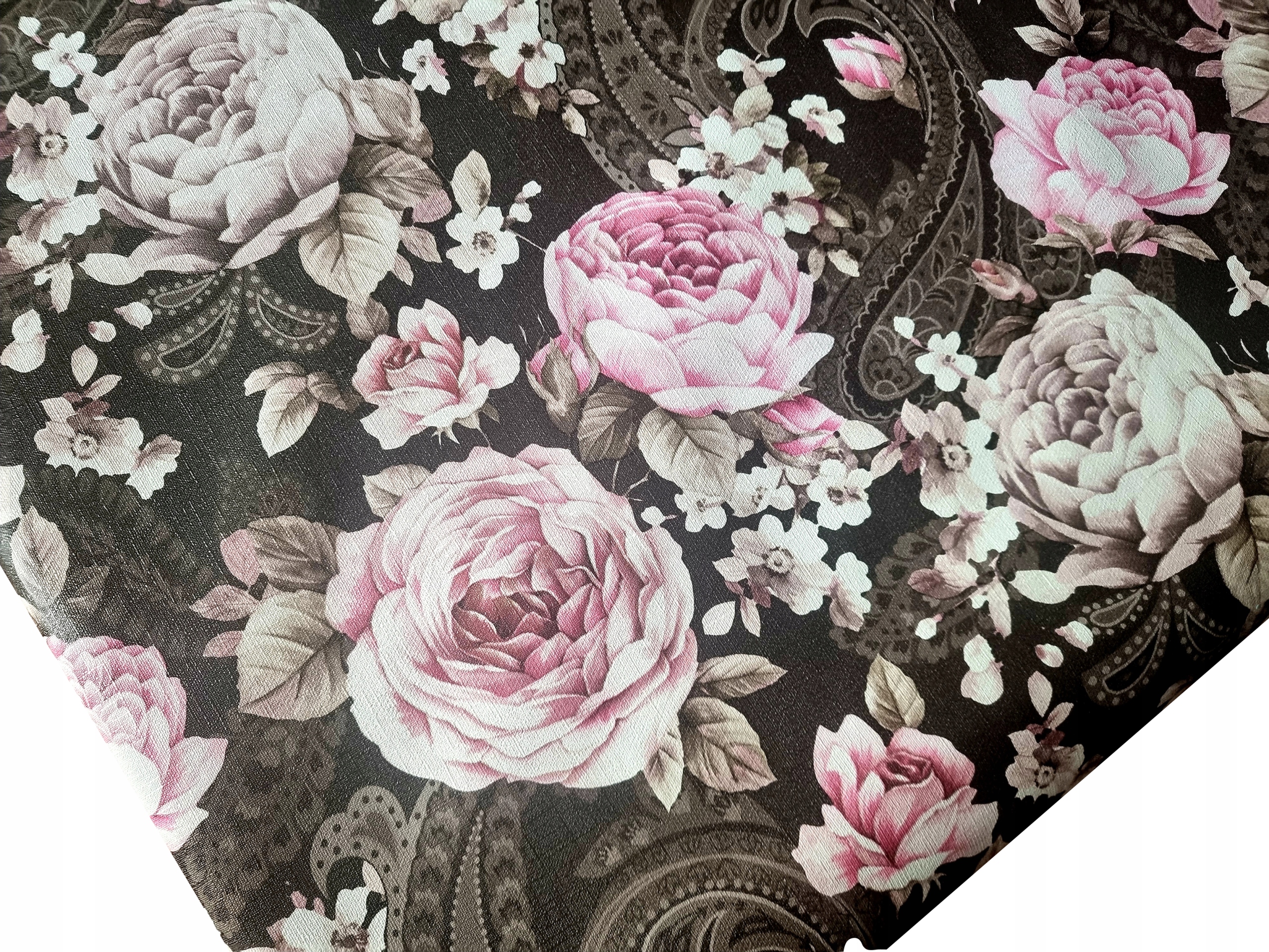 CERATA OBRUS NA METRY KWIATY RÓŻE NA WYMIAR