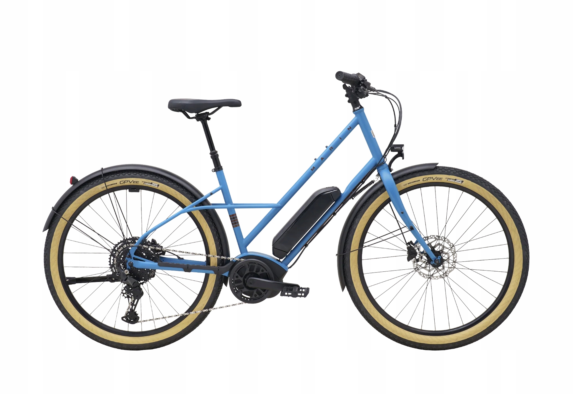 Rower Marin Larkspur E St 27,5" 2026 niebieski L