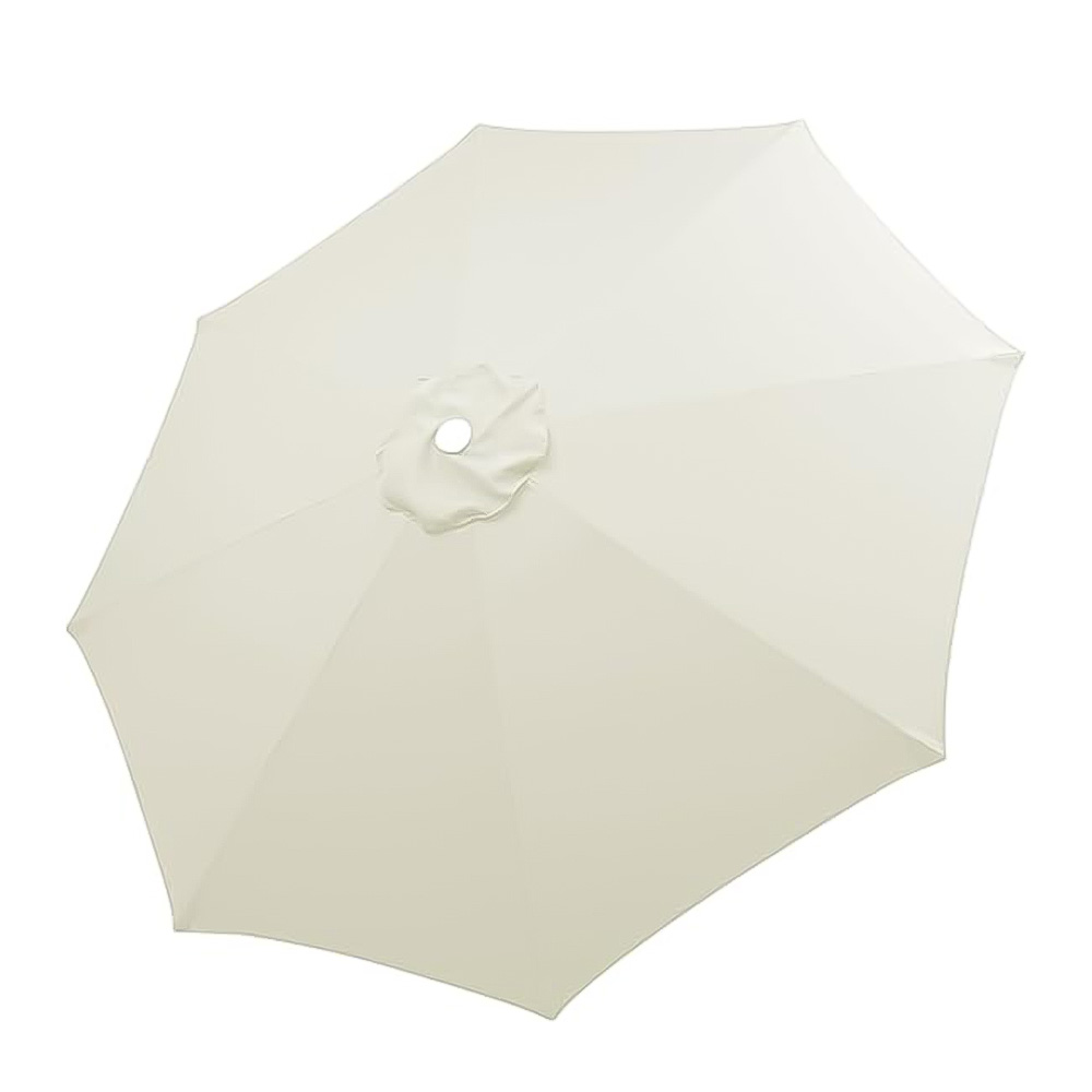 Zahradní Slunečník S Vyměnitelným Potahem 300 CM, 8 Ramen, Béžová Barva