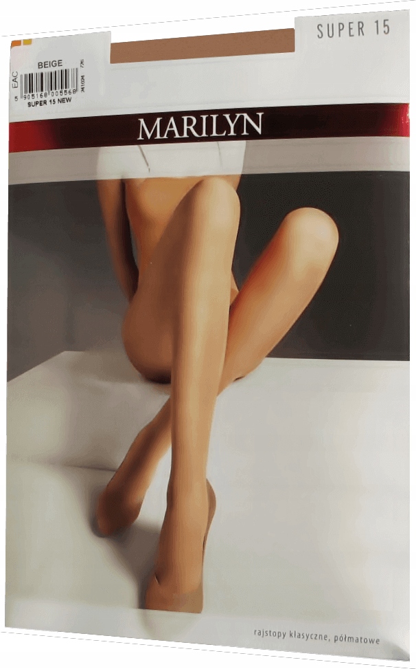 

Marilyn Półmatowe Rajstopy Beige 15 r.4