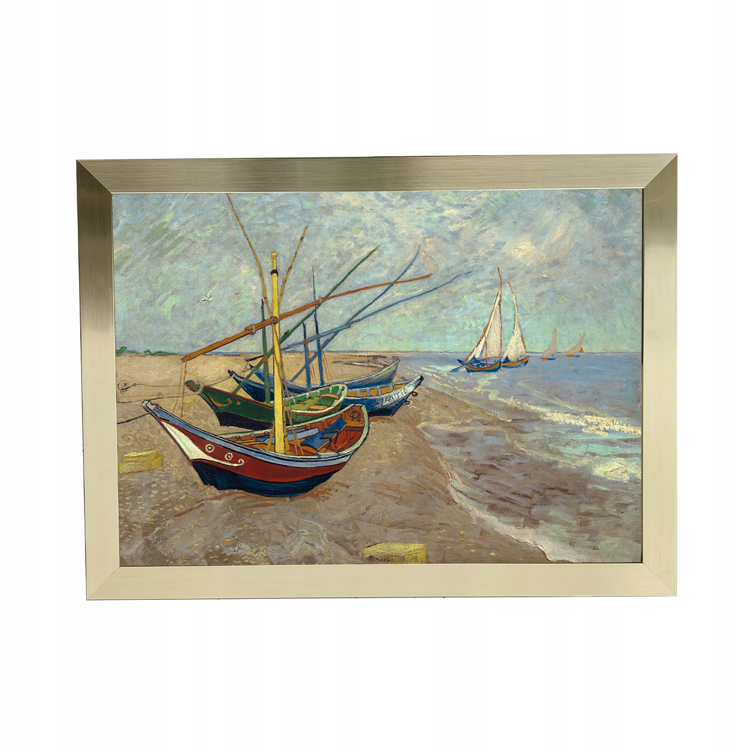 

Łodzie rybackie plaża Saintes-Maries-de-la-Mer