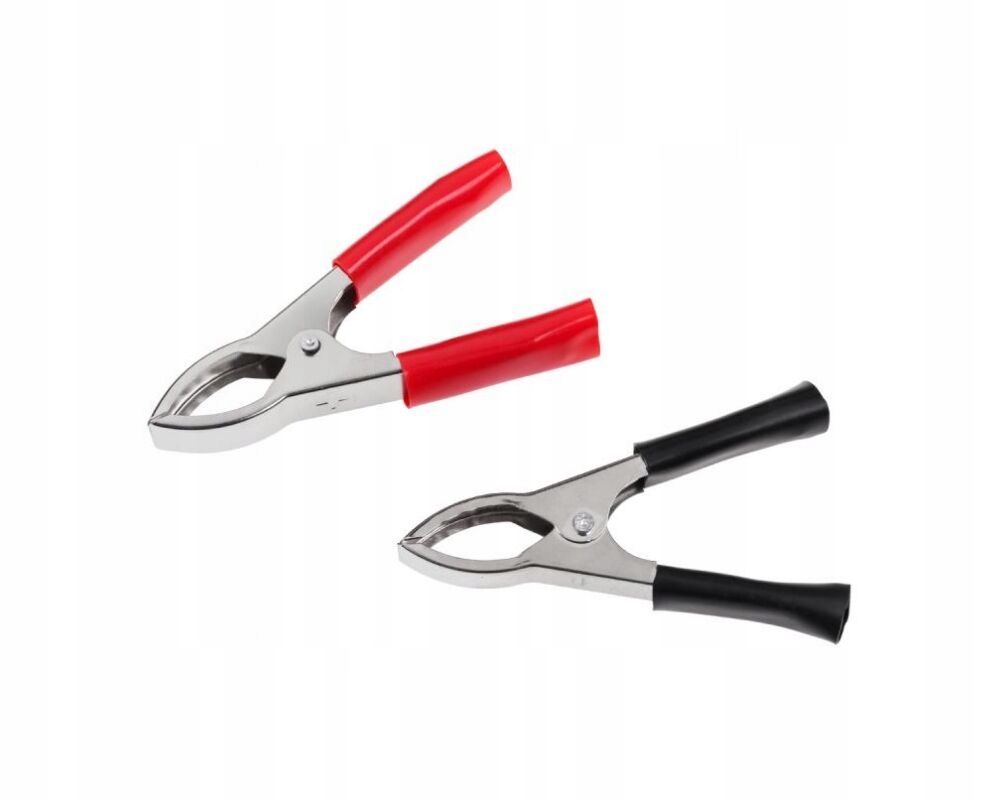 Konektor Krokodíl 30A Červený a Čierny Prúdový Svorník pre vodiče