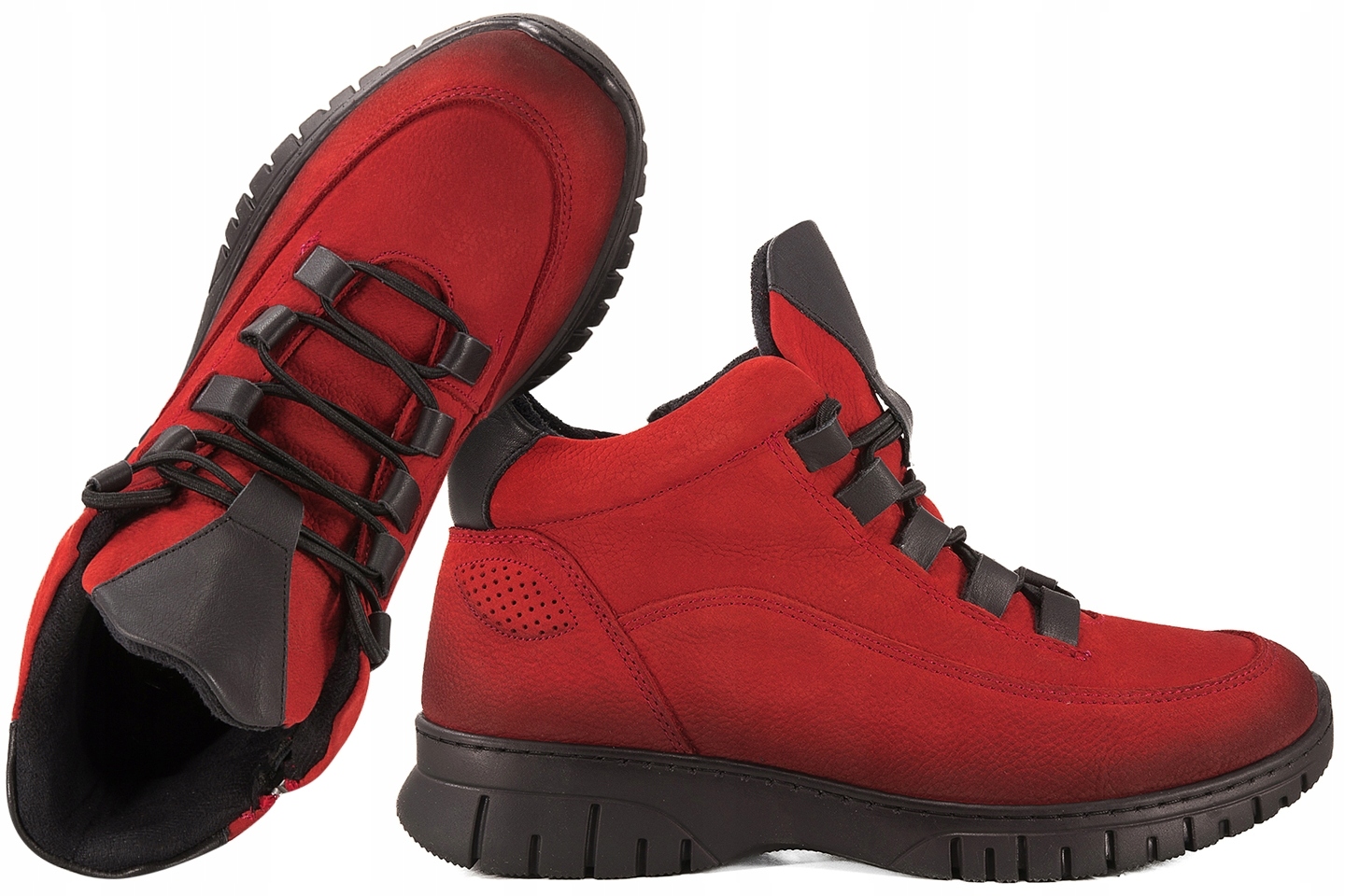 Ravini 25604 Kožené Boty Dámské Kotníkové Boty Kožené Traperky Nubuk 38 Č