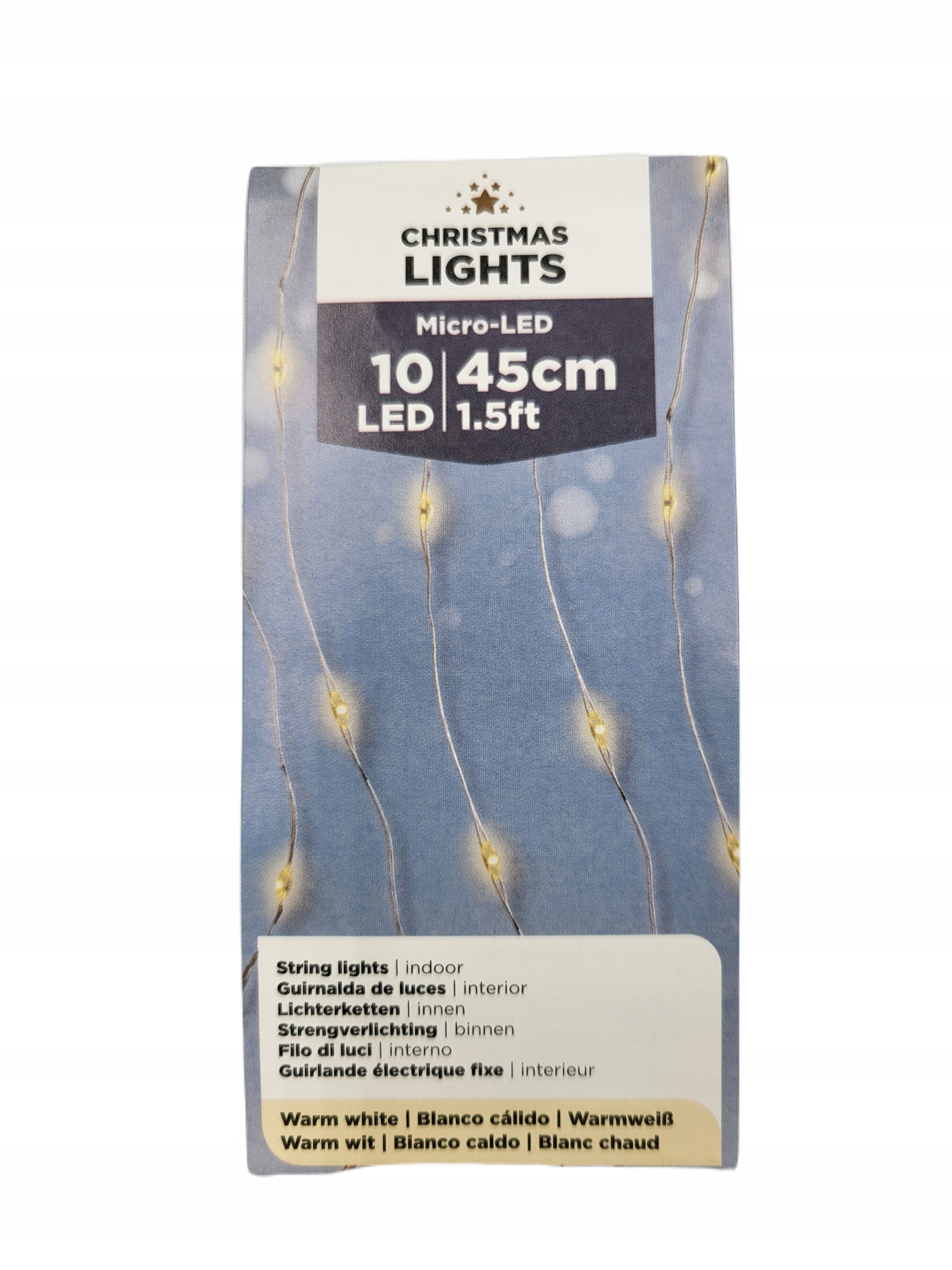 

Lampki Choinkowe Mikro Led Drucik 45CM 10 Led 975