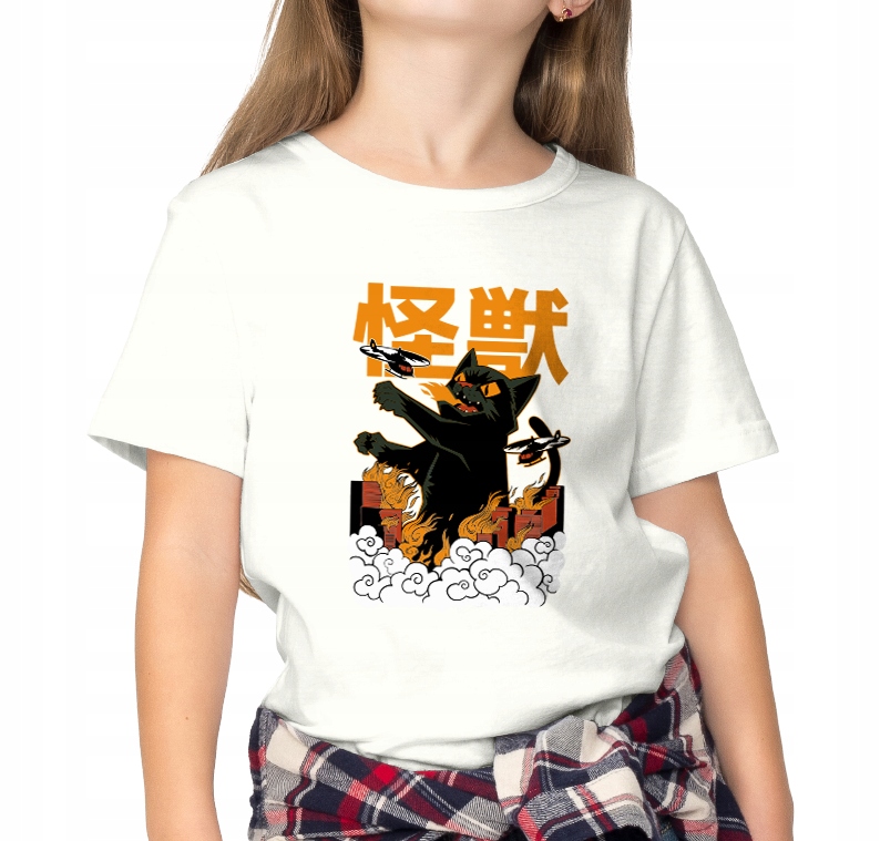 

Kot Anime Manga Koszulka T-shirt Różne Manga 158