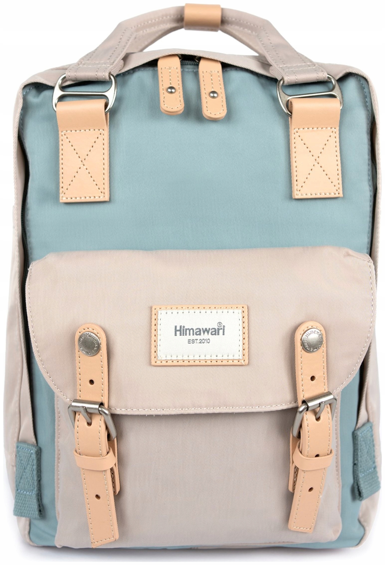 Batoh na notebook Himawari Double Autumn S do práce, světle béžový