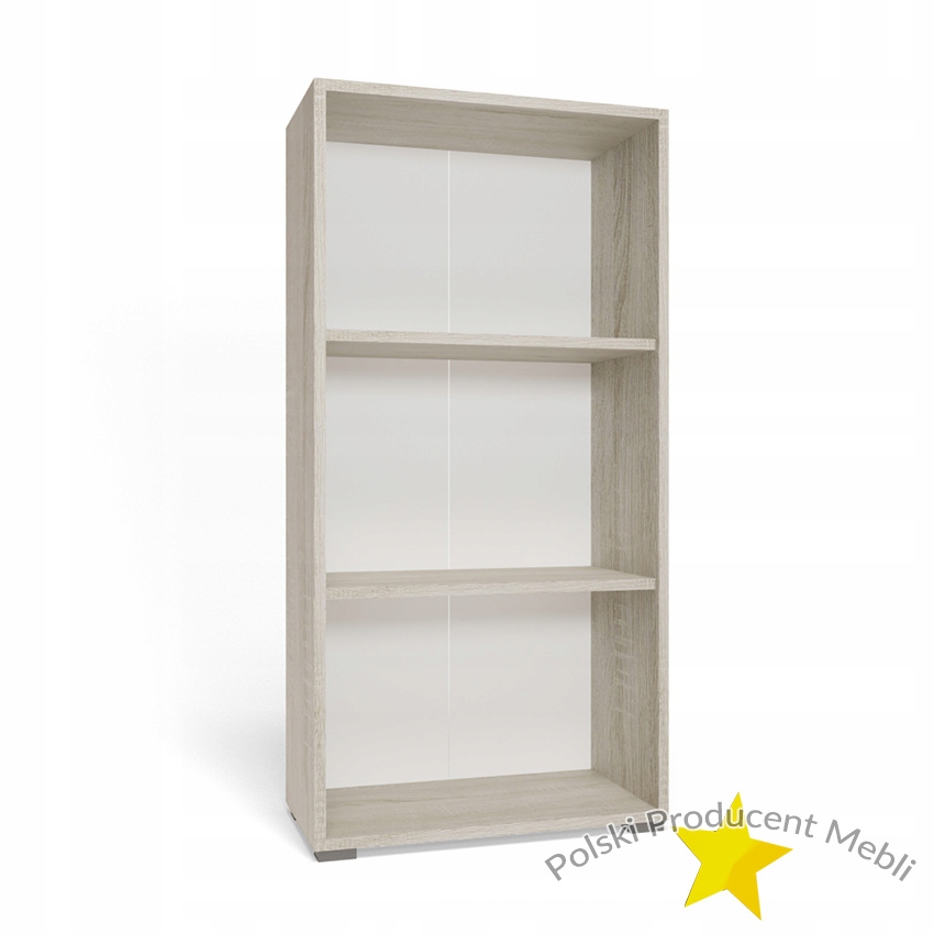 REGAŁ 60 KSIĄŻKI SEGREGATORY SONOMA PŁYTA 18 mm