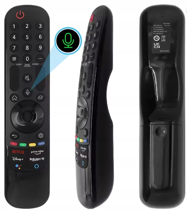 Pilot do LG Smart TV AN-MR21GA głos wskaźnik czarny
