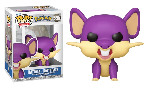 Rattata 595 Pokemon Funko Pop! Vinyl