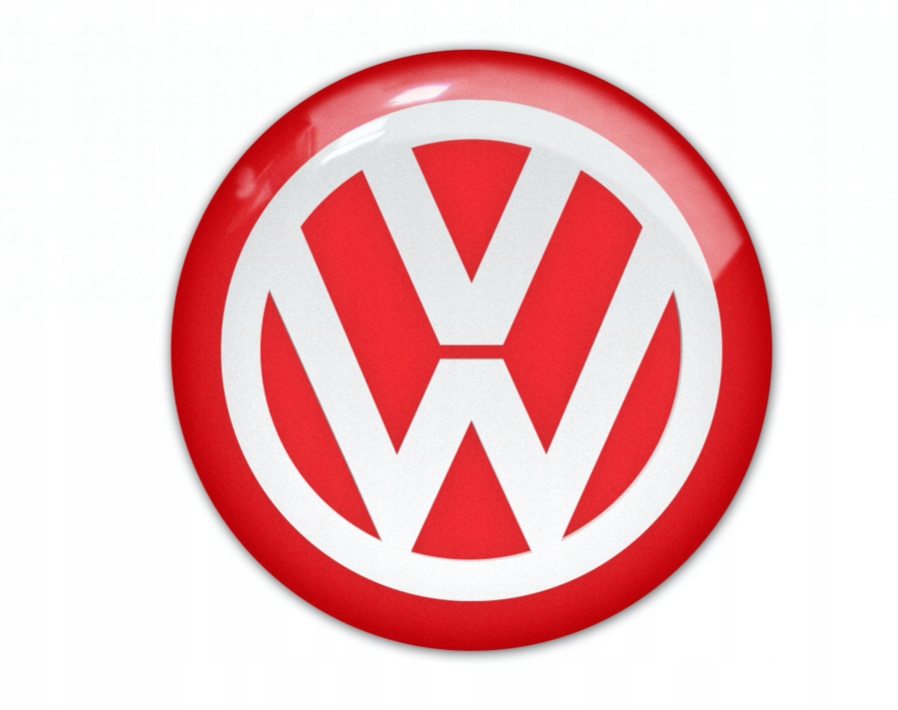 

Naklejka Na Kluczyk I Inne Emblemat Vw Czerwony