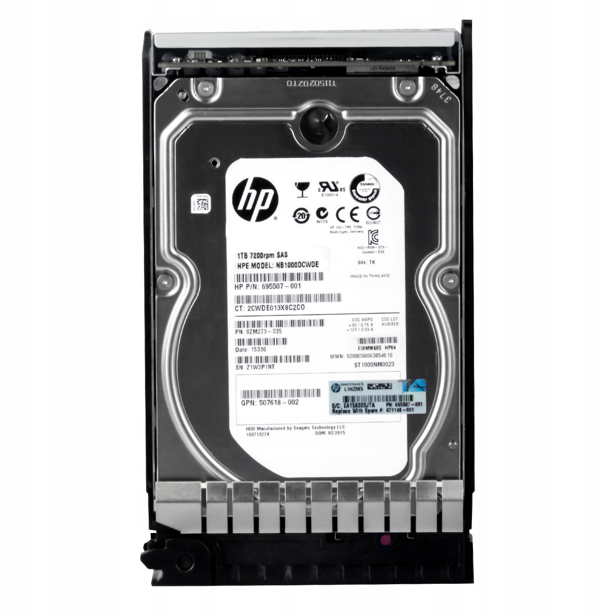 Hp 1TB 671148-001 7.2K 128MB Fata 3.5' NB1000DCWDE