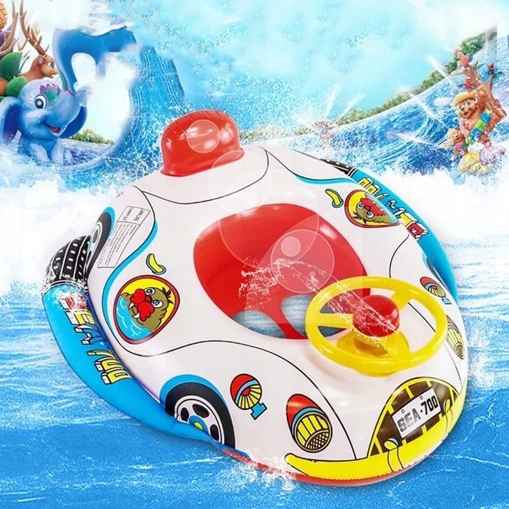 PONTON KIEROWNICA DMUCHANY PŁYWANIA KOŁO DZIECI Model 1