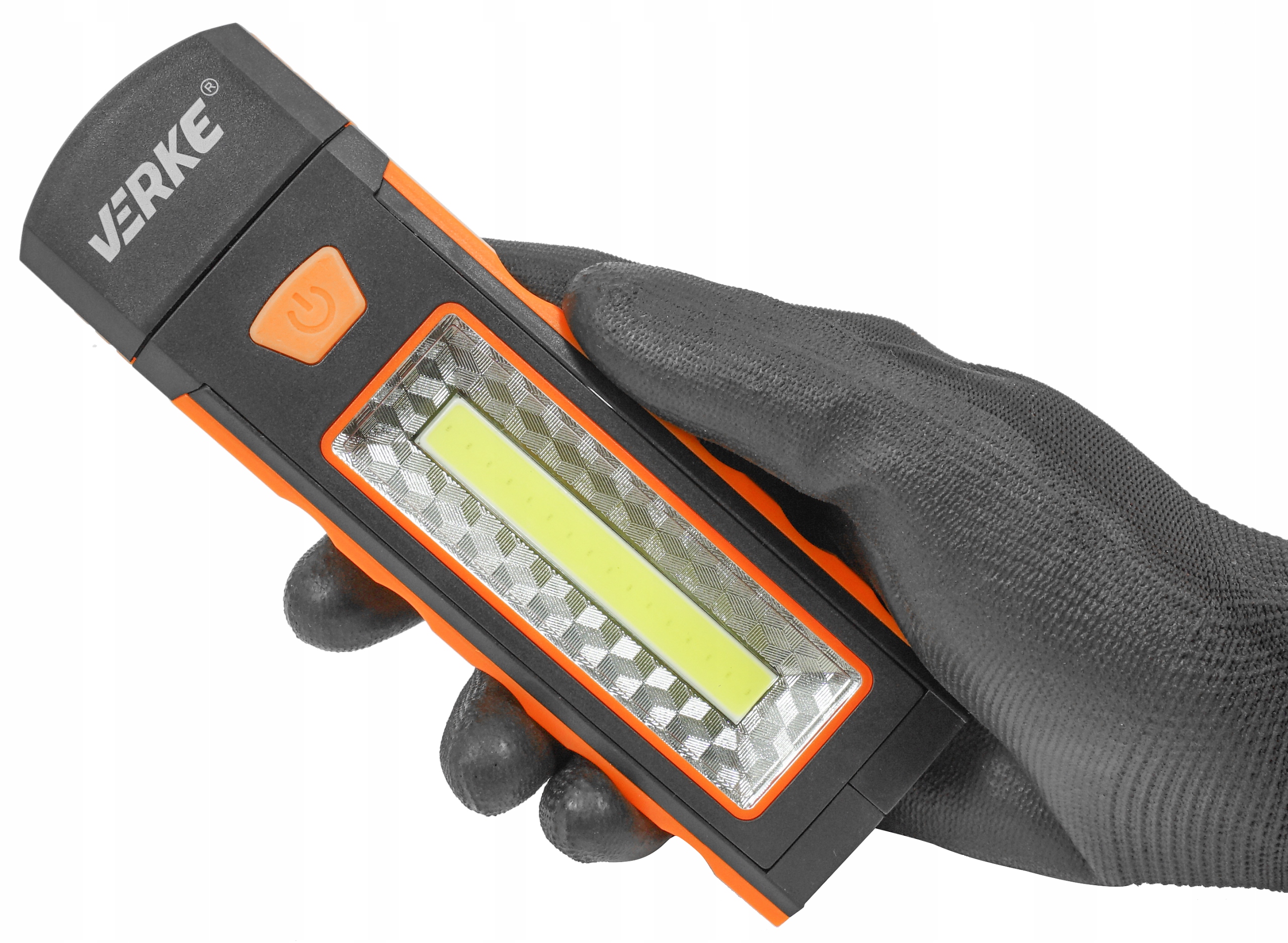 LAMPKA ROBOCZA LATARKA WARSZTATOWA LAMPA LED COB KEMPINGOWA TURYSTYCZNA Rodzaj bateryjna