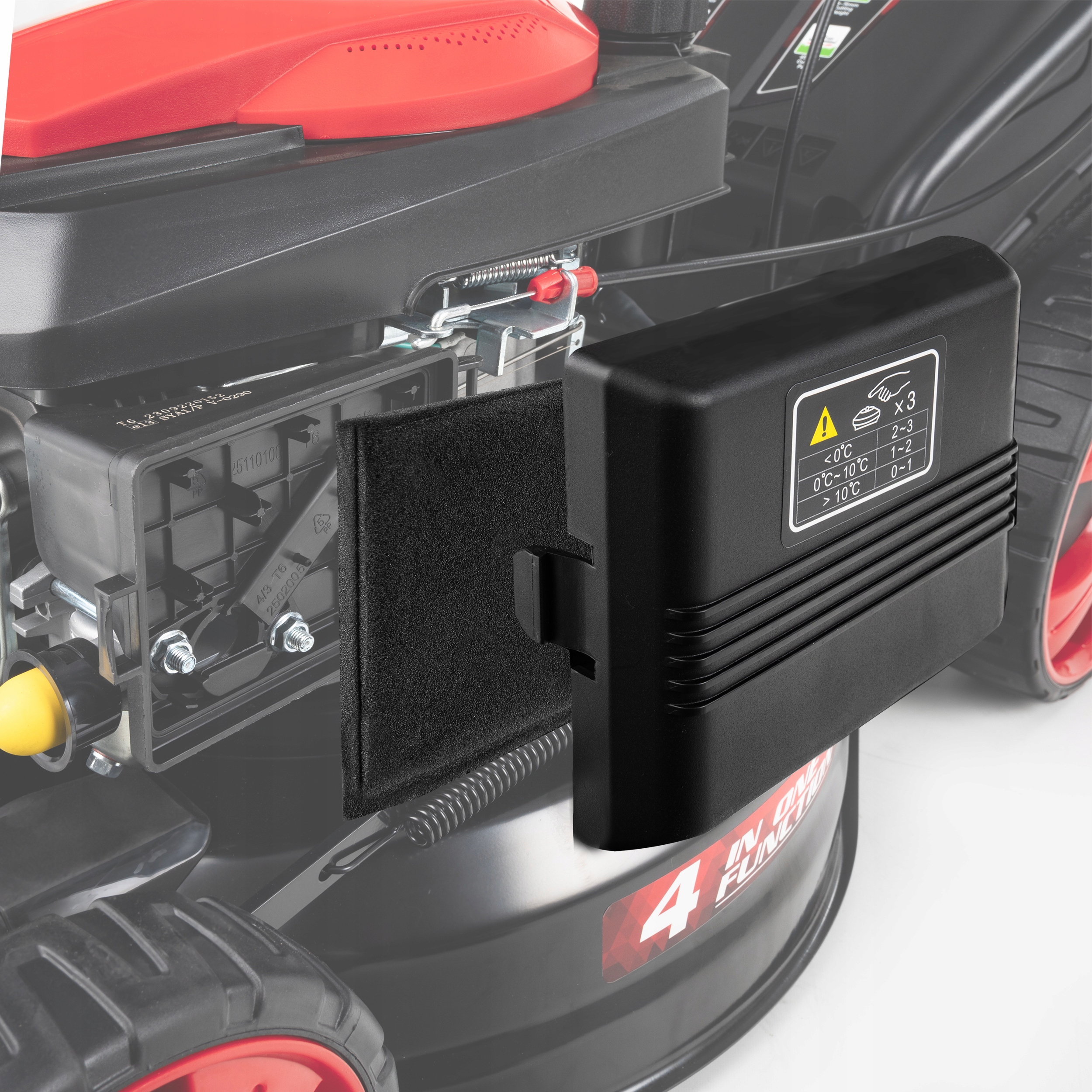 KOSIARKA SPALINOWA LEHMANN Z NAPĘDEM POTĘŻNA SILNIK 146CC MULCZOWANIE 46CM Napęd napęd na koła