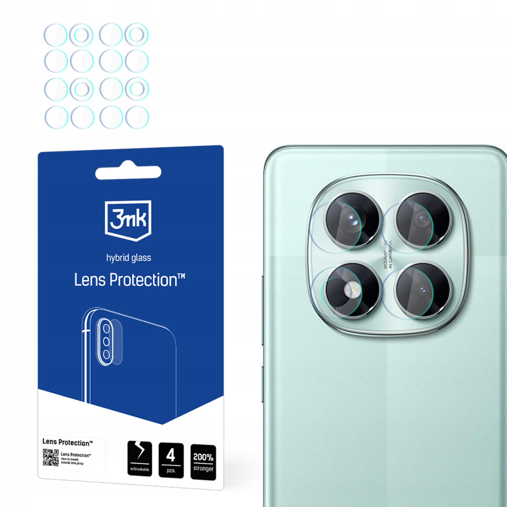 3MK Lens Protection Do Redmi Note 14 Pro 5G Ochrona Obiektywu Szkło