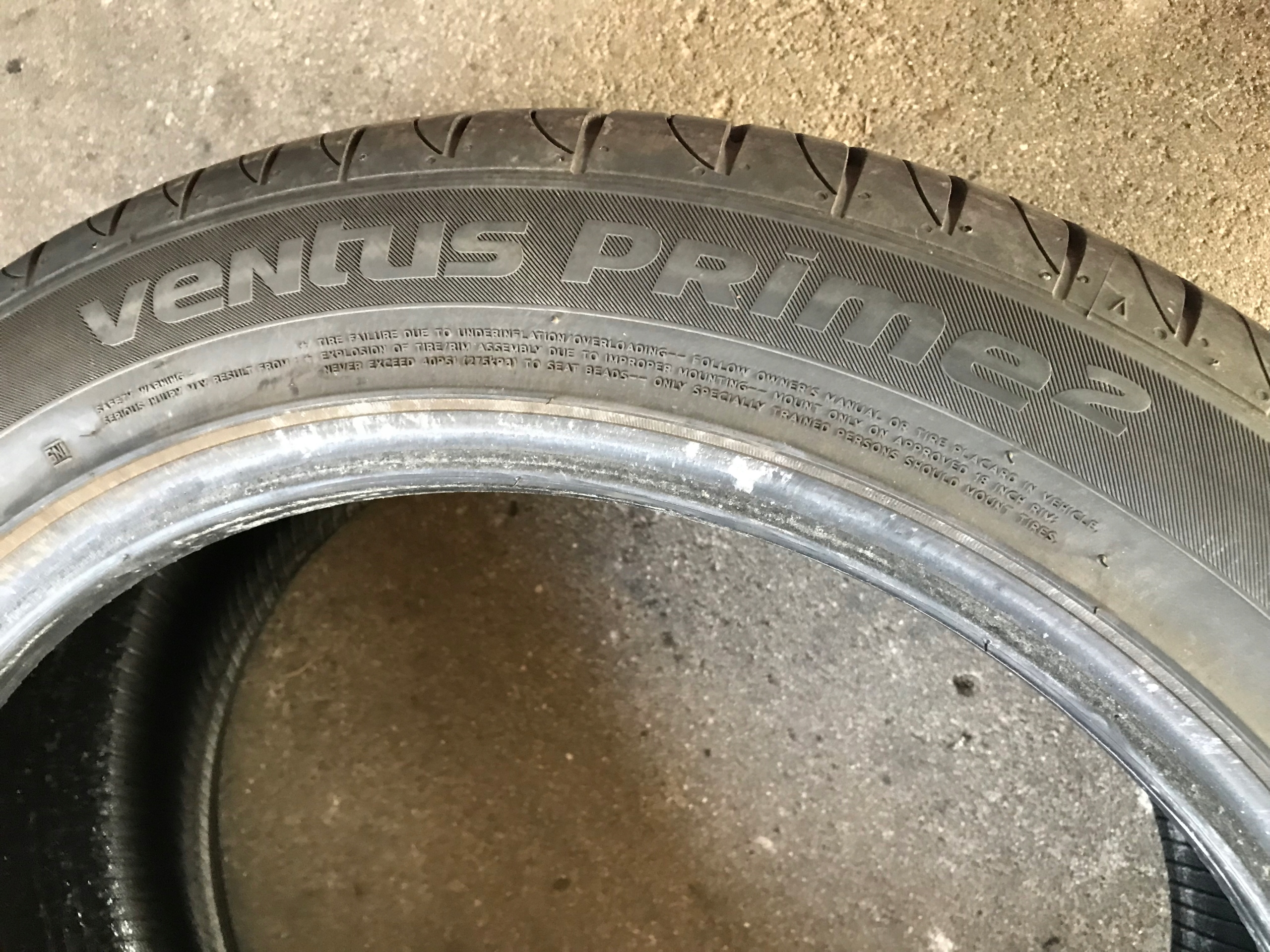 gomma 235/45R18 Hankook Ventus Prime 2 SEAL 6,5mm