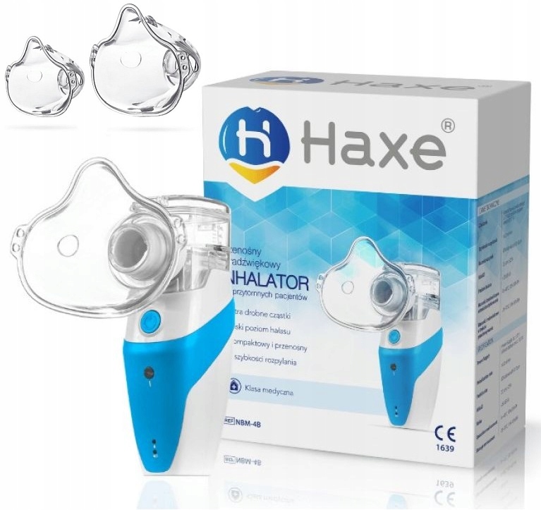 

Haxe Mobilny Inhalator Nebulizator Ultradźwięk