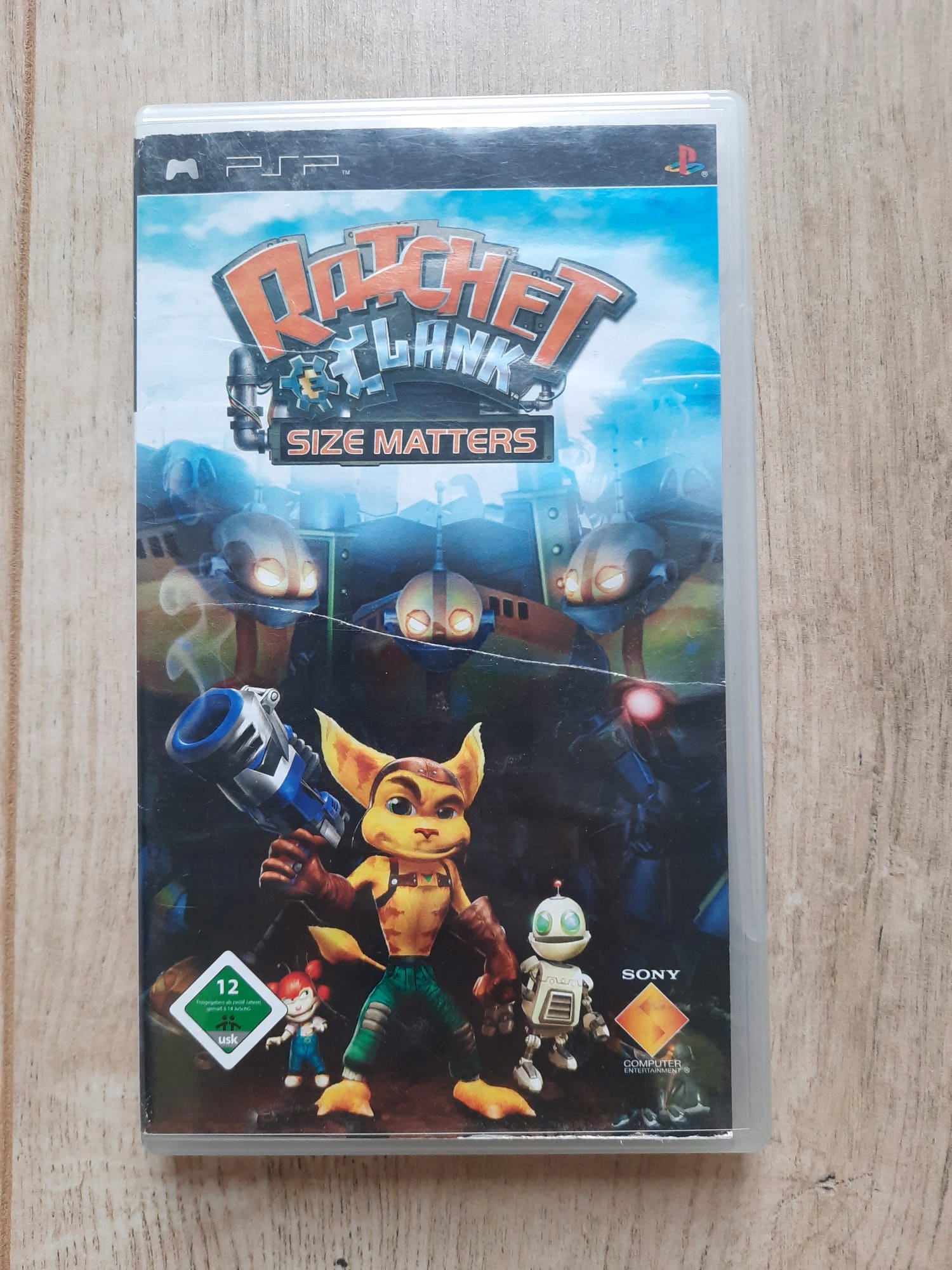 GRA na konsolę PSP RATCHET & CLANK SIZE MATTERS
