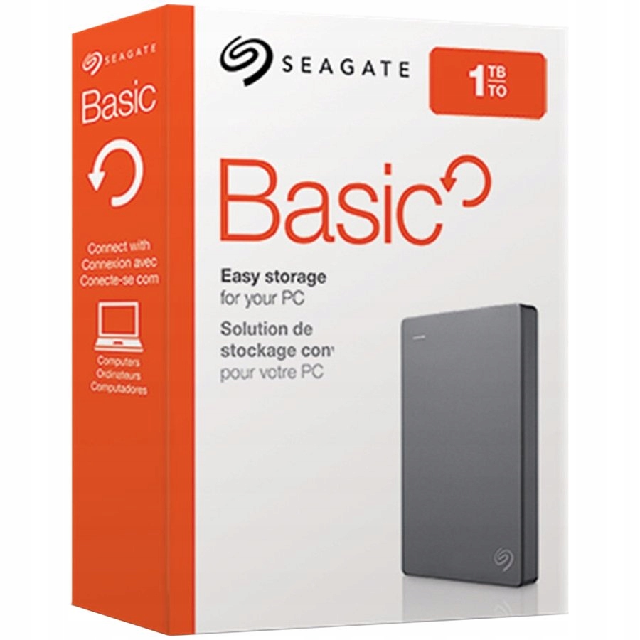 Seagate Externí disk Basic (2.5", 1TB, Usb 3.0)