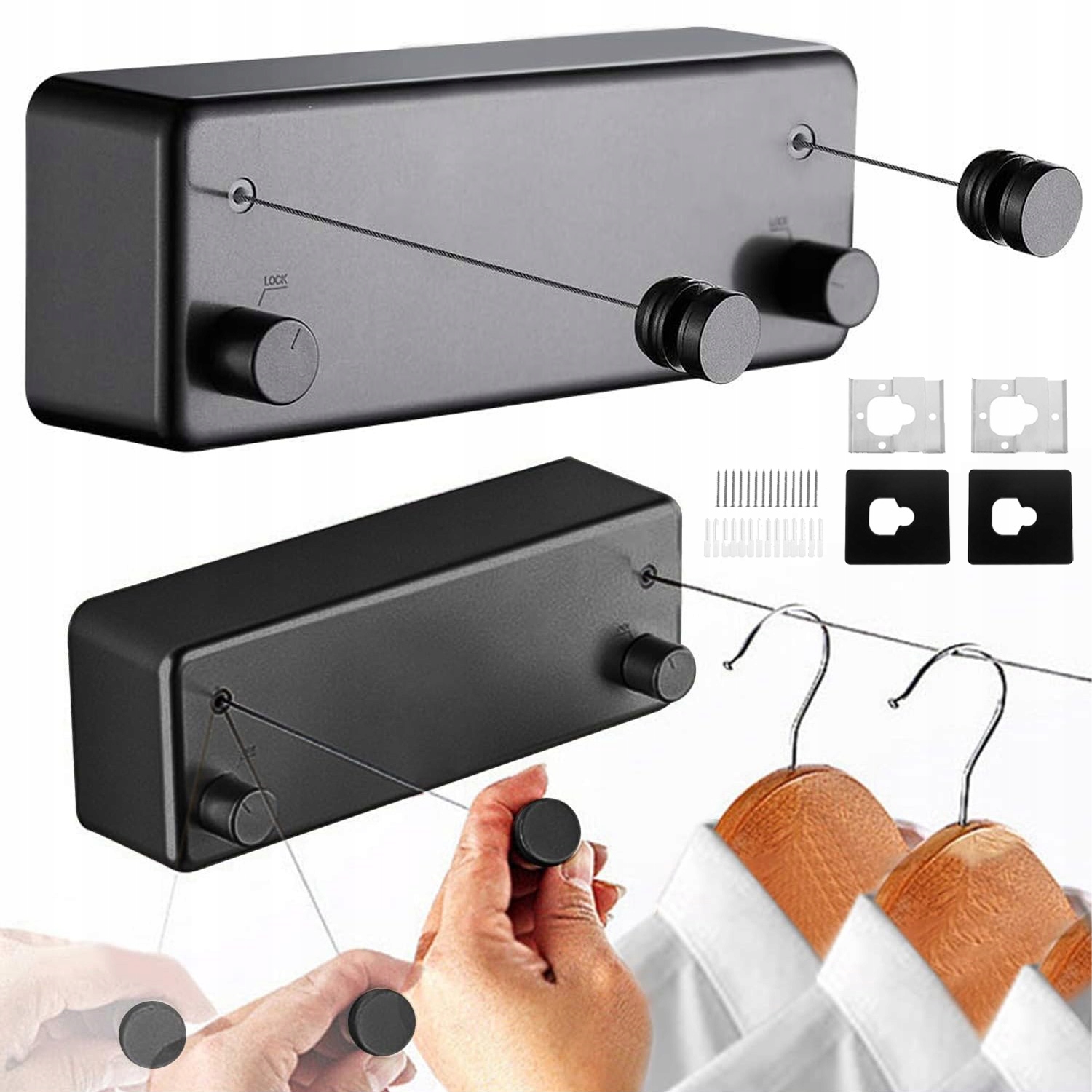 Levně Prodloužená Šňůra Na Prádlo, Ocelové Lanko Na Prádlo, Balkon 4,2 M